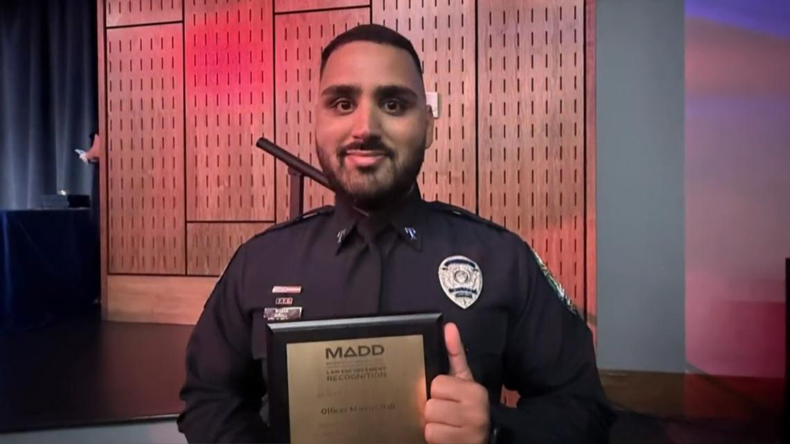 This Kenner police officer goes above and beyond to protect his community