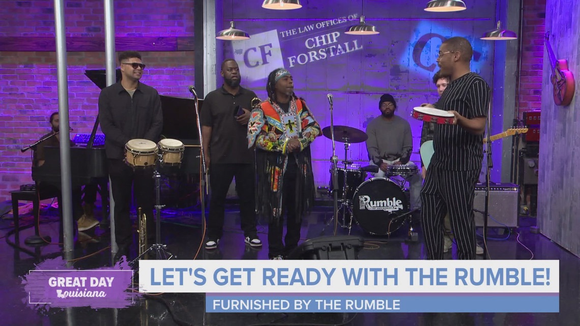 Celebrating Carnival Season with The Rumble! | wwltv.com