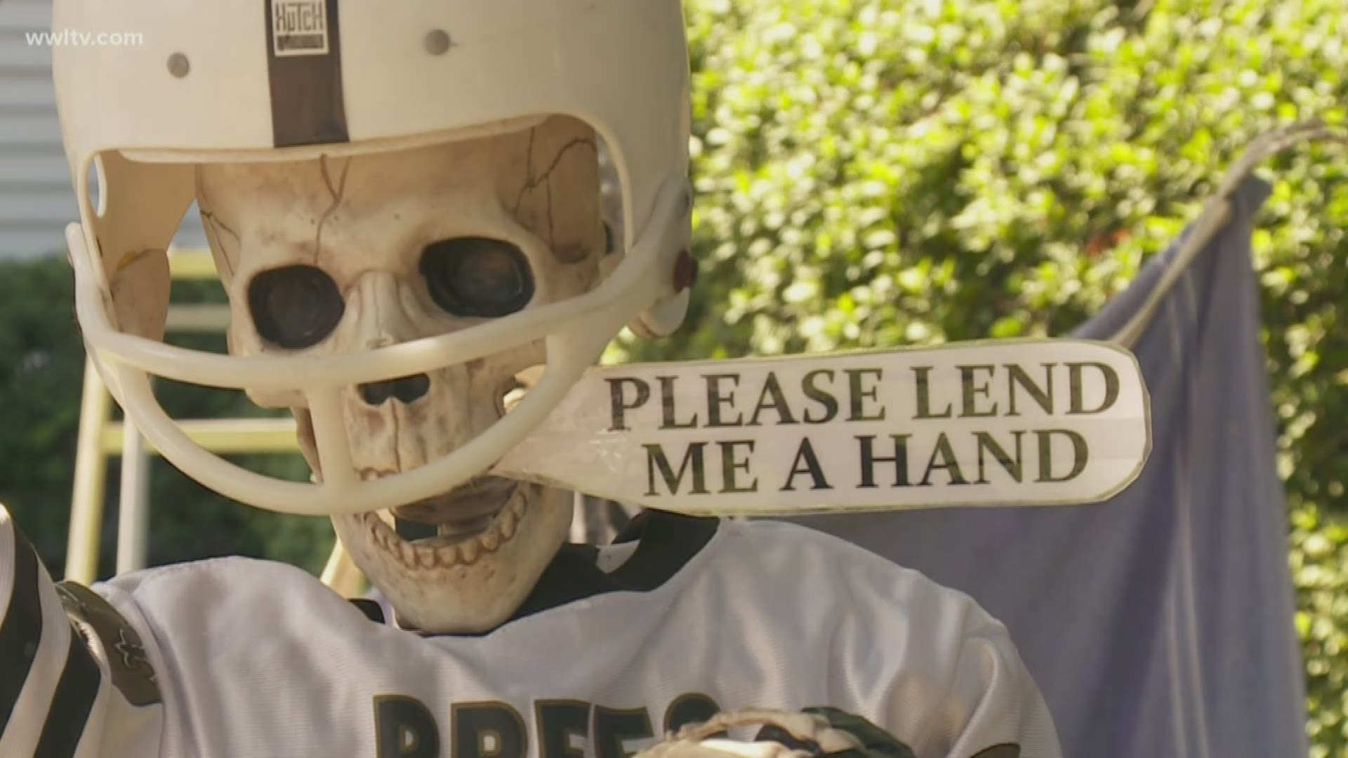 It's back! New Orleans' Skeleton House returns for Halloween on St