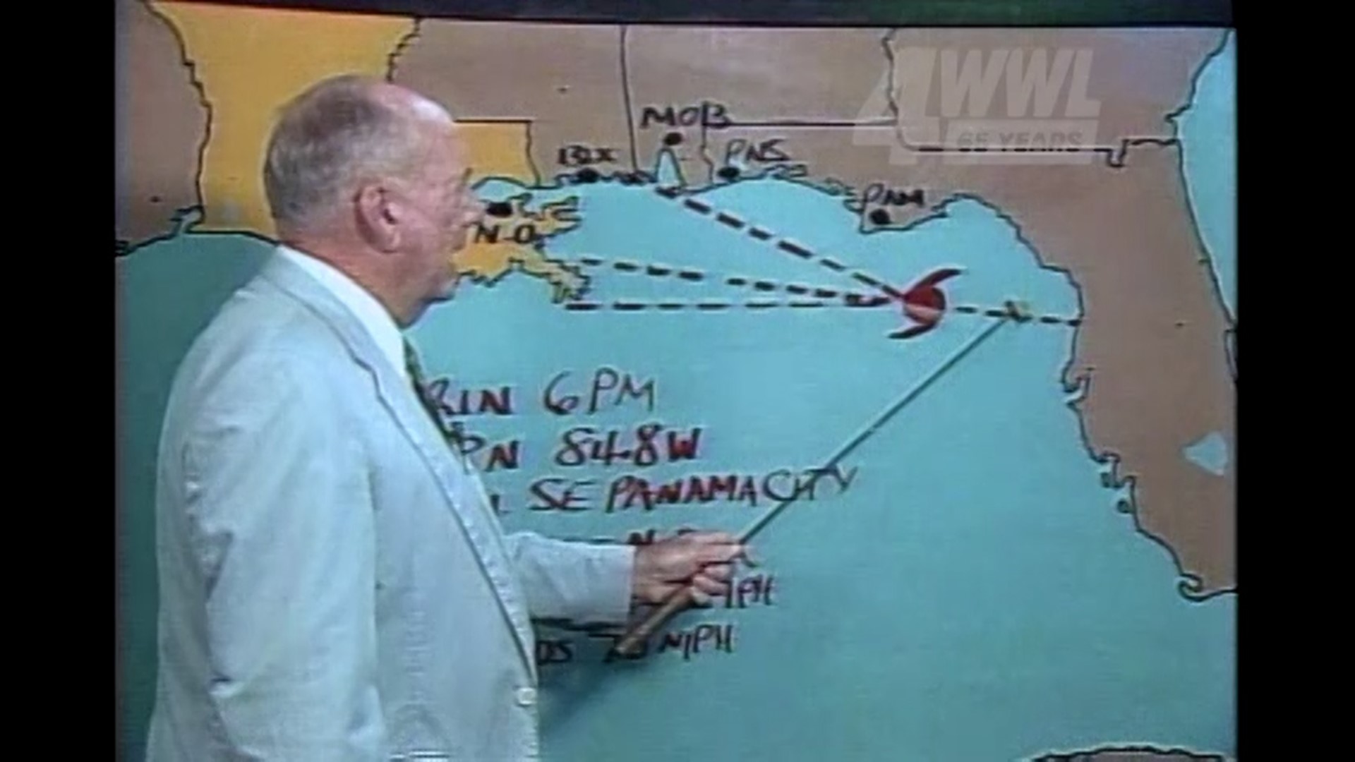 WWL-TV looks back at Meteorologist Nash Roberts illustrious career.
