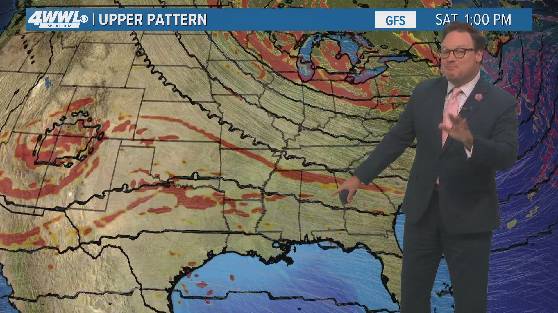 Chief Meteorologist Chris Franklin has a look at the heat for the next few days and rain chances with a cold front.