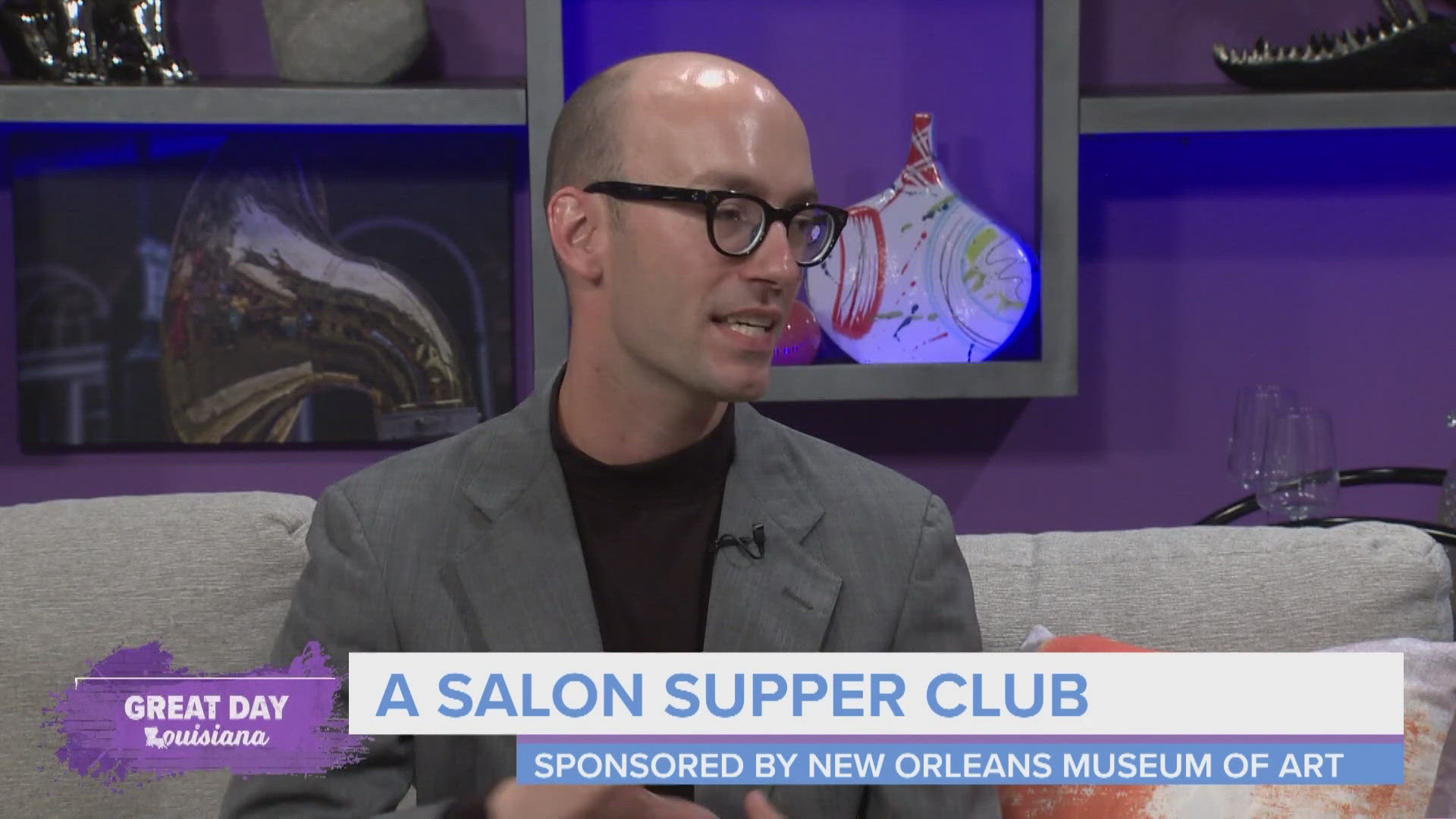 The New Orleans Museum Of Art Is hosting it's first Salon Supper Club, so find out how you can get in on this lively event.