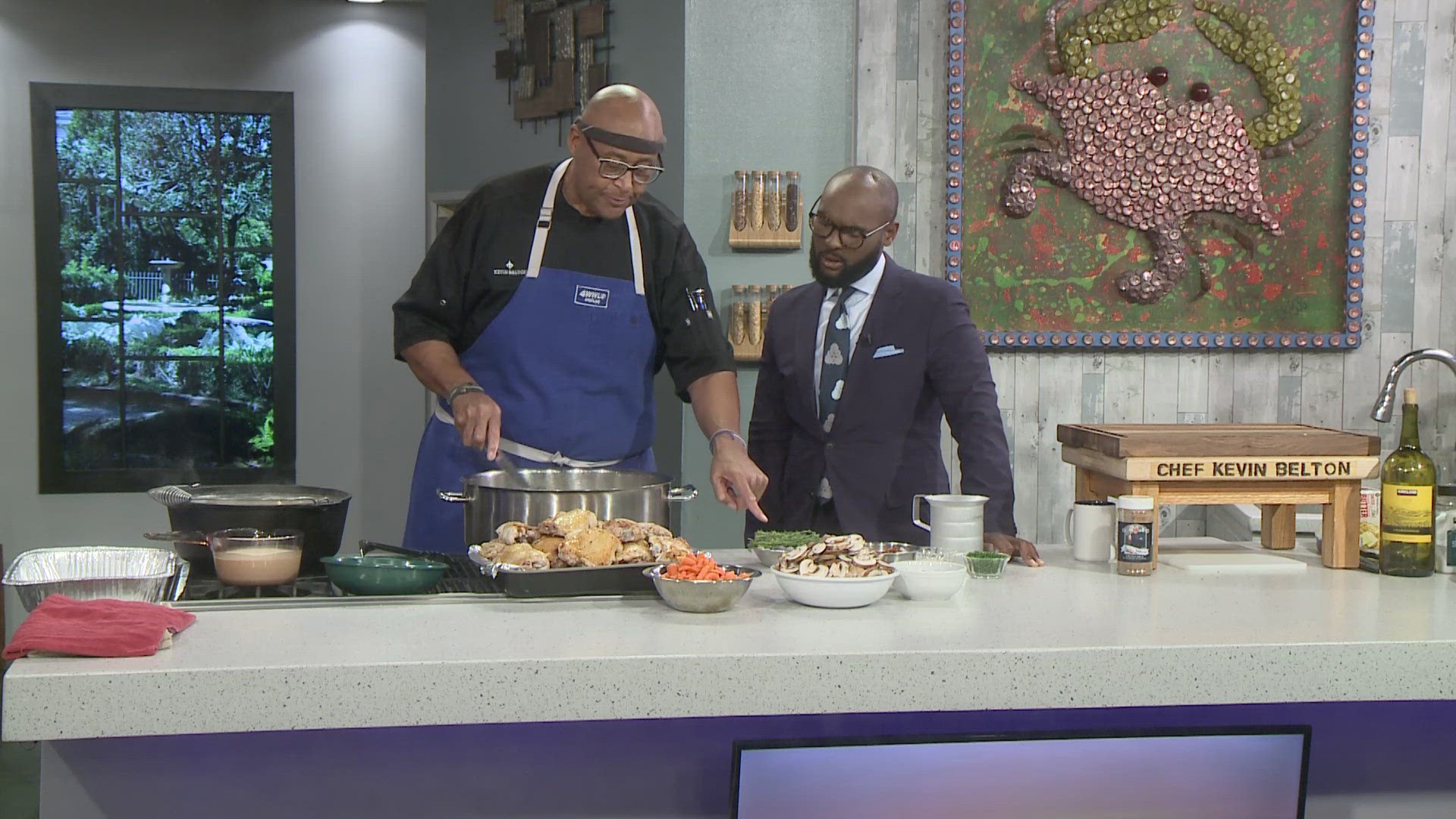 Chef Kevin Belton is in the WWL Louisiana Kitchen cooking it up.