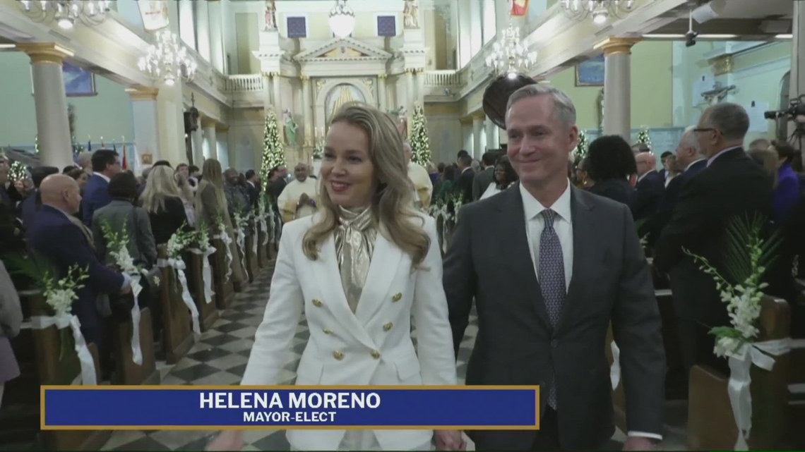 New Orleans Mayor-Elect Helena Moreno seeks blessings on eve of inauguration
