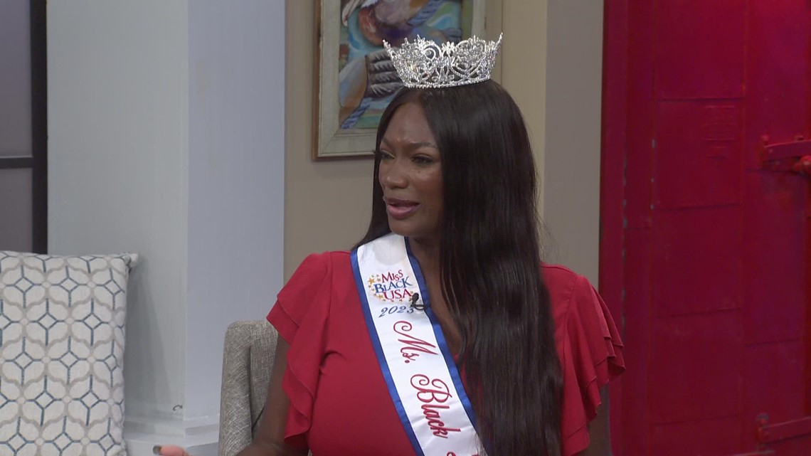 Miss Black Louisiana stops by the Morning News