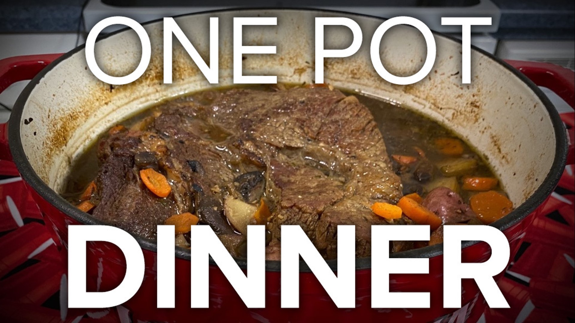 Chef Kevin's making dinner time easy by cooking everything in ONE pot this week!