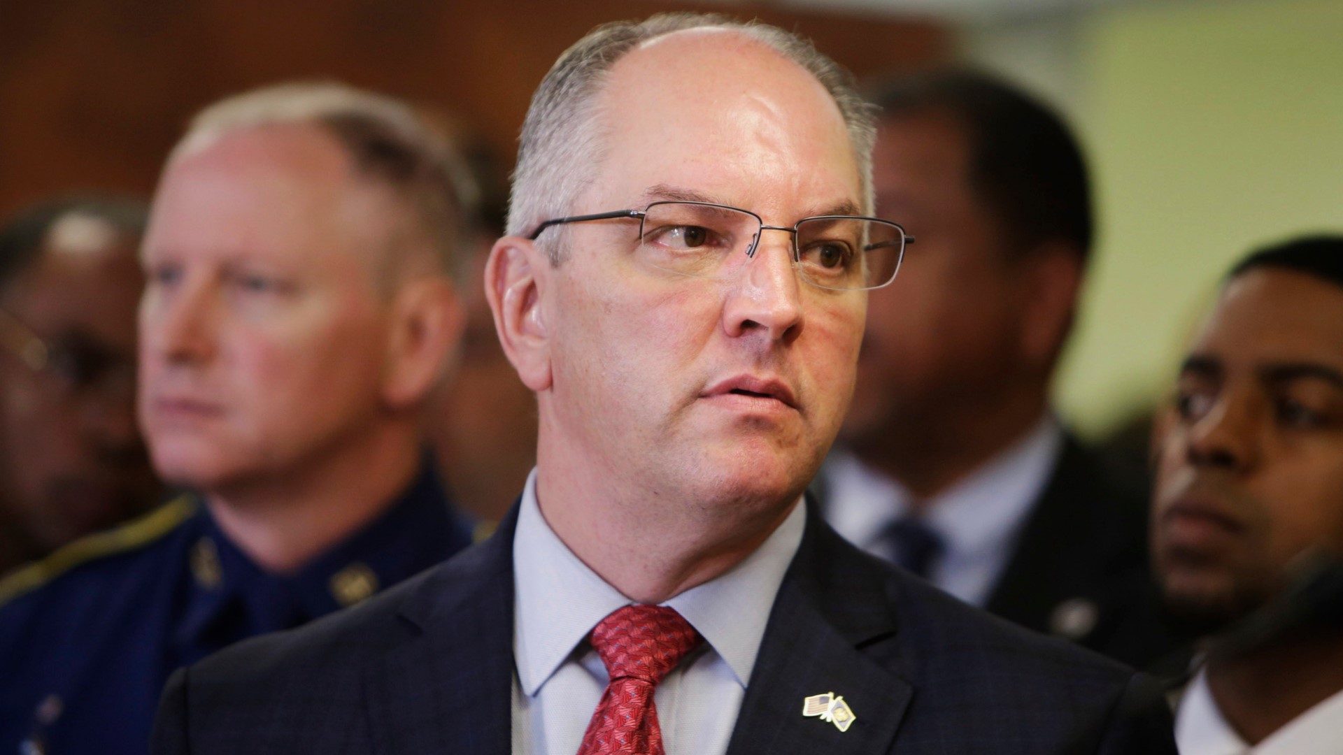 Louisiana Governor John Bel Edwards has called for a news conference Wednesday morning to discuss the state's preparations for a possible tropical storm later this week.