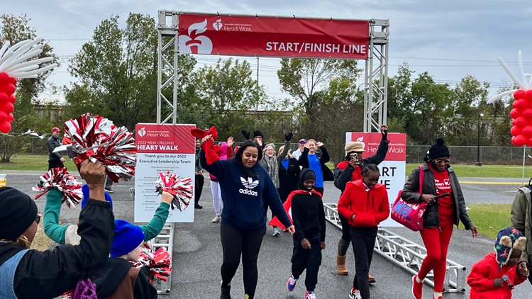New Orleans Heart Walk raises $235,000 for health research