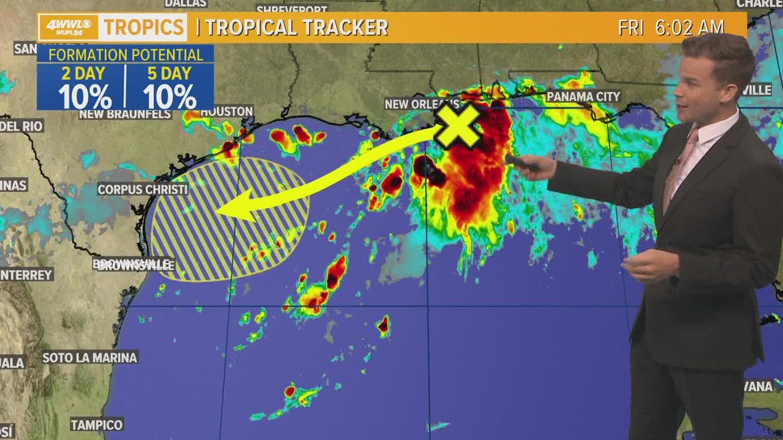 Tropical Weather Update: Depression in the Gulf possible this weekend