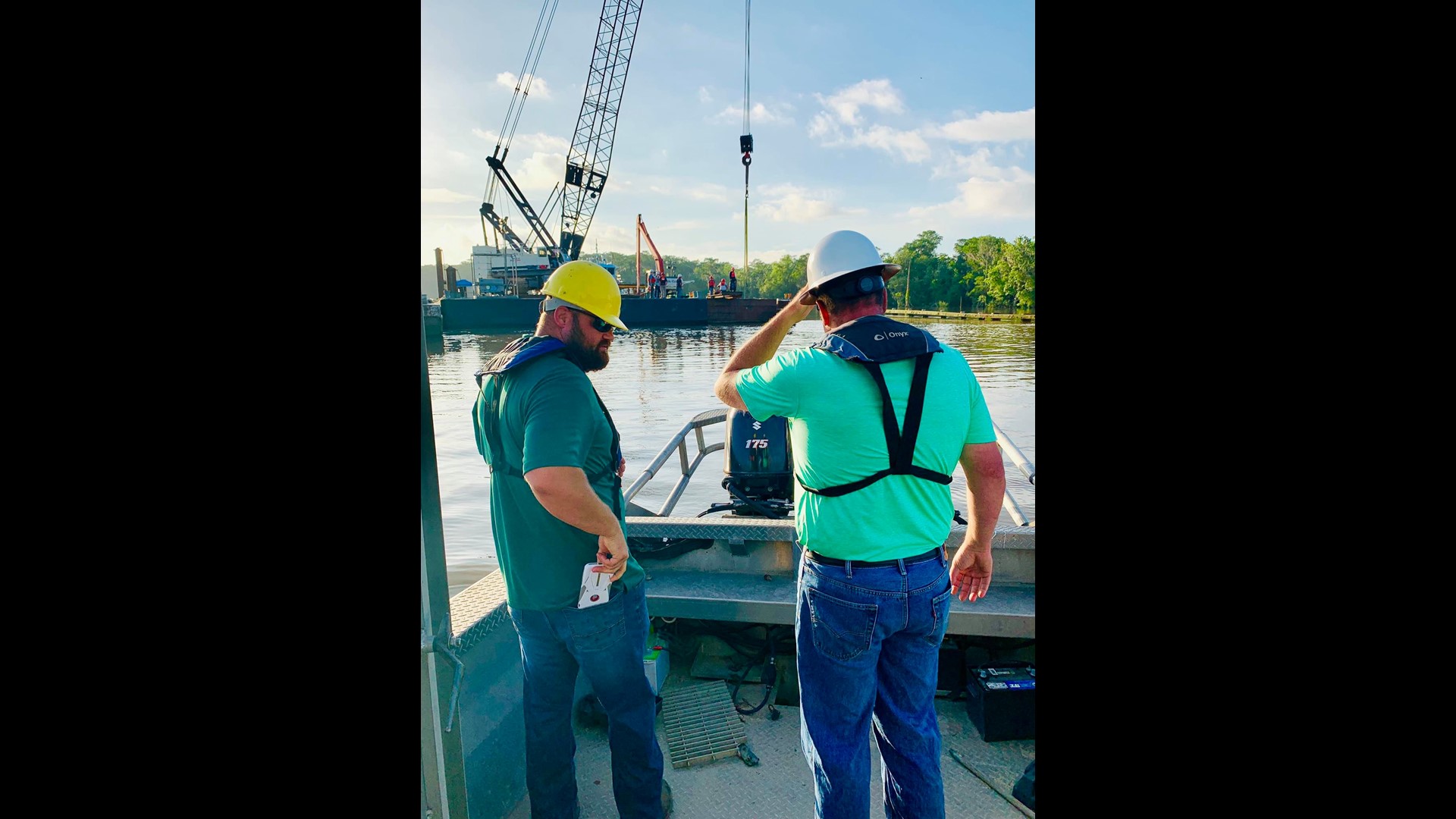 Crews race to sink barge in Bayou Chene before Morganza Spillway opens