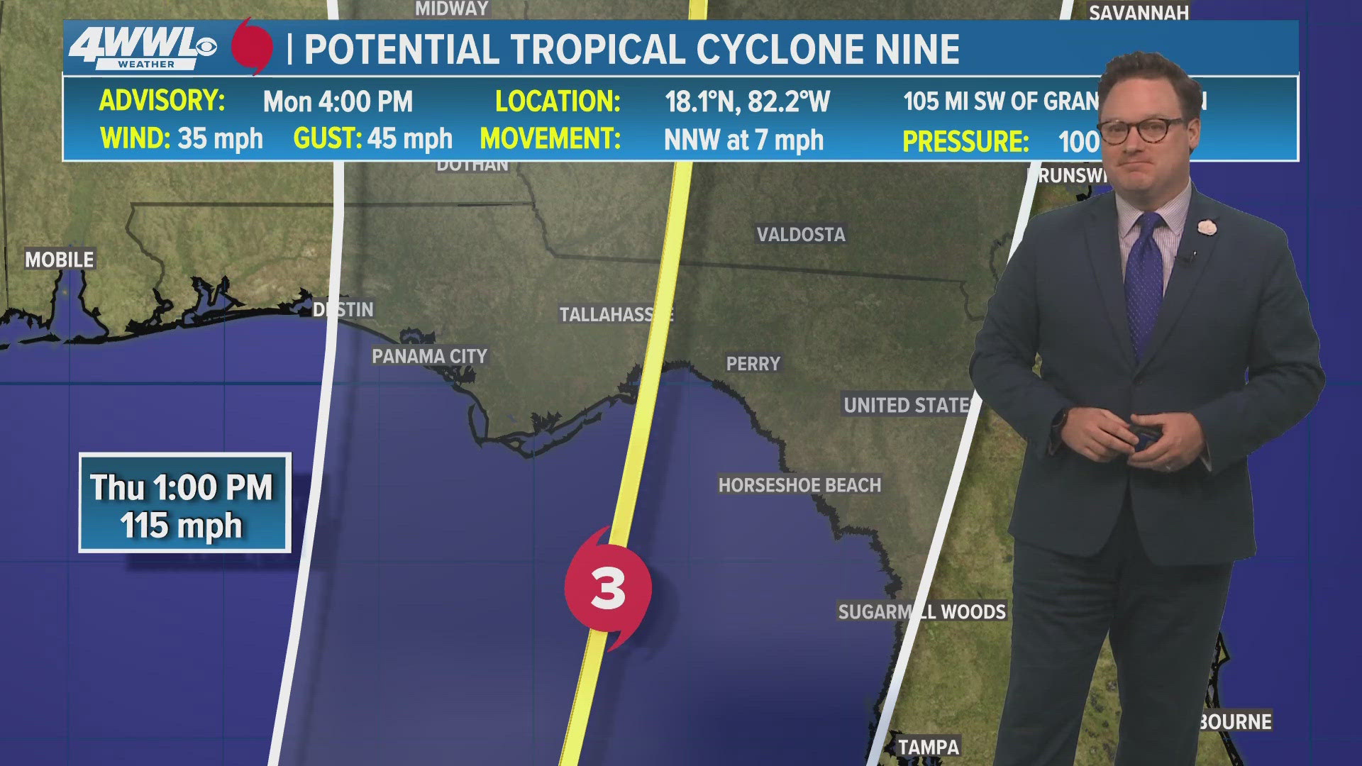 Monday 6PM Tropical Update Latest tracking on possible hurricane in