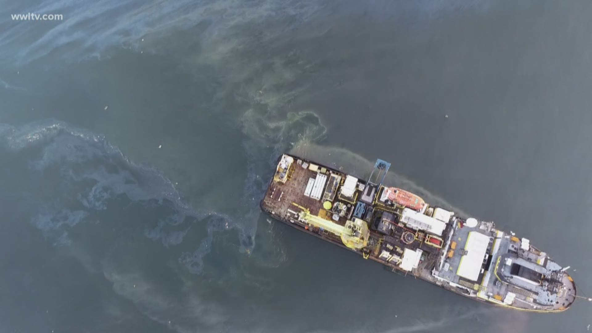 A Belle Chasse-based company is sharing new video, photos and diagrams to show how it managed to contain an oil spill that has fouled the Gulf of Mexico, unchecked, for nearly 15 years.
