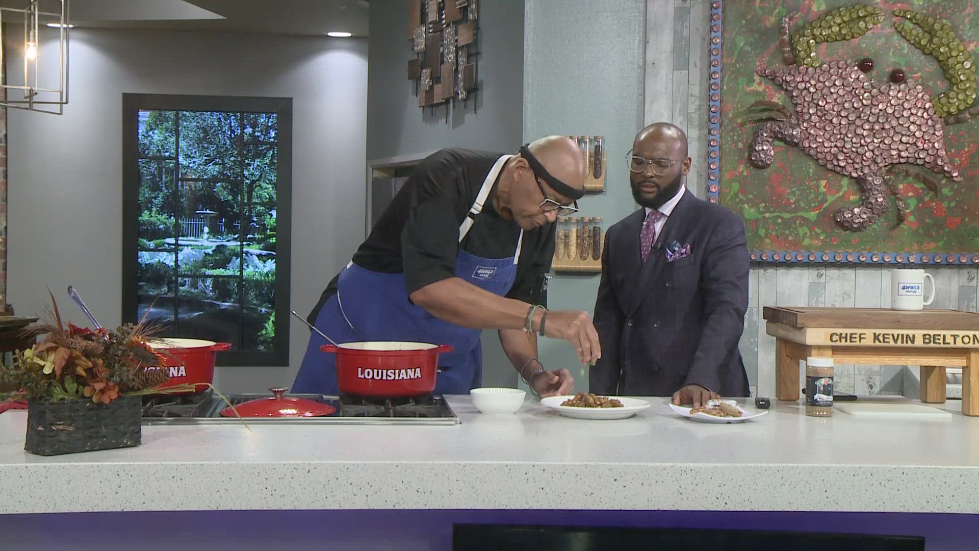 Chef Kevin Belton is cooking it up in the WWL Louisiana Kitchen.