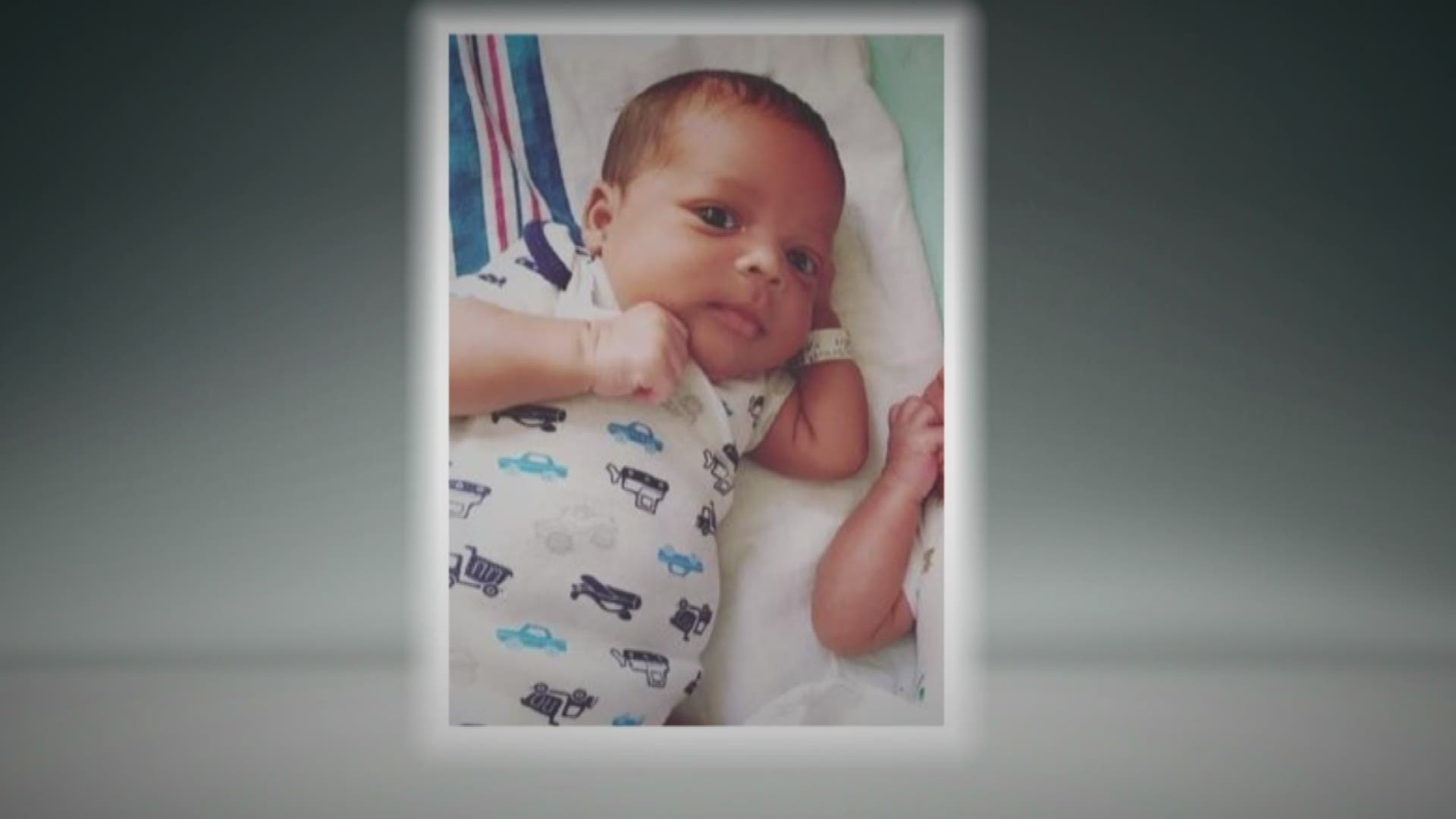 Ashley Rodrigue talks to the family of a baby whose father is accused of killing him.