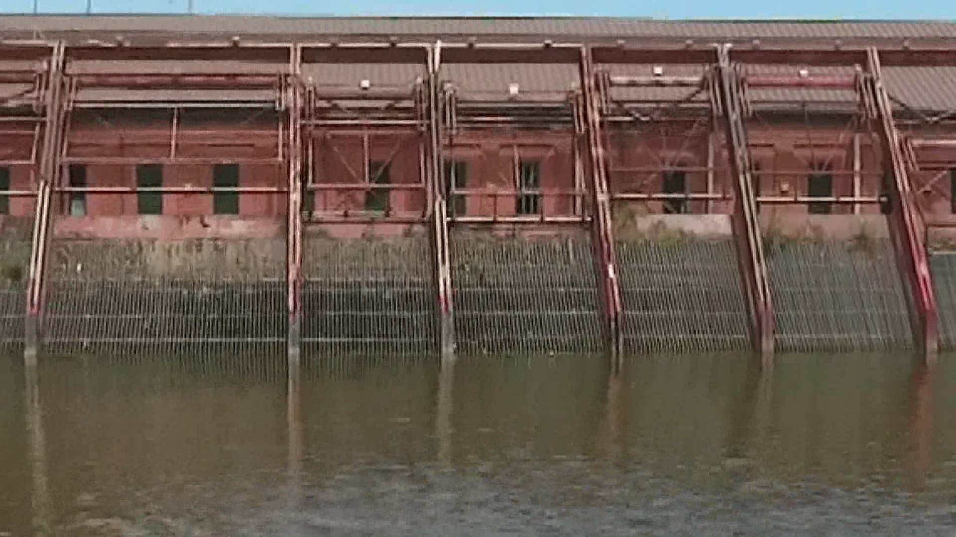 President Biden toured the New Orleans Sewerage and Water Board plant as Director Ghassan Korban explained how outdated the system is and that it needs updates.