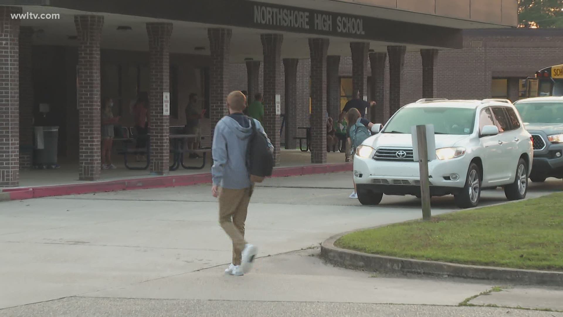 In Saint Tammany Parish, students are coming back to the classroom to learn. Duke Carter explains the unique approach their schools are taking for their return.