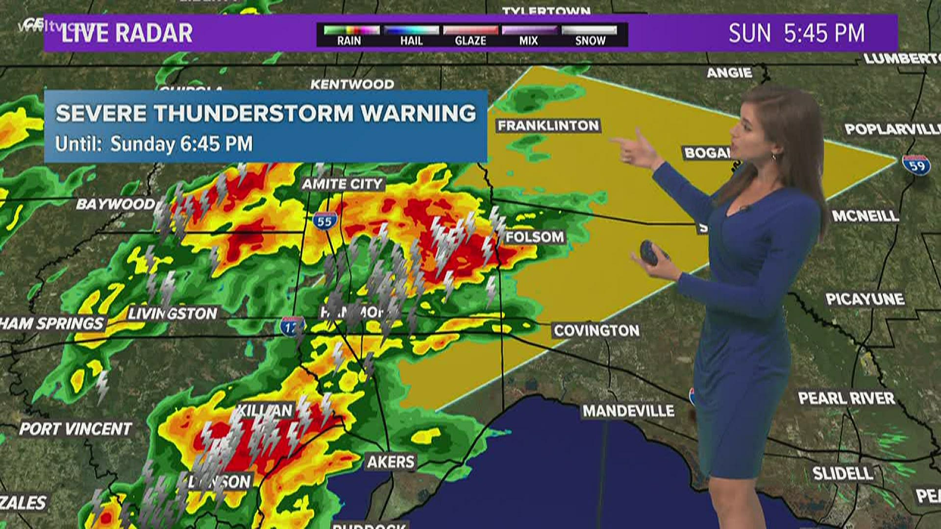 Weather: Tracking strong storms on Easter Sunday evening | wwltv.com
