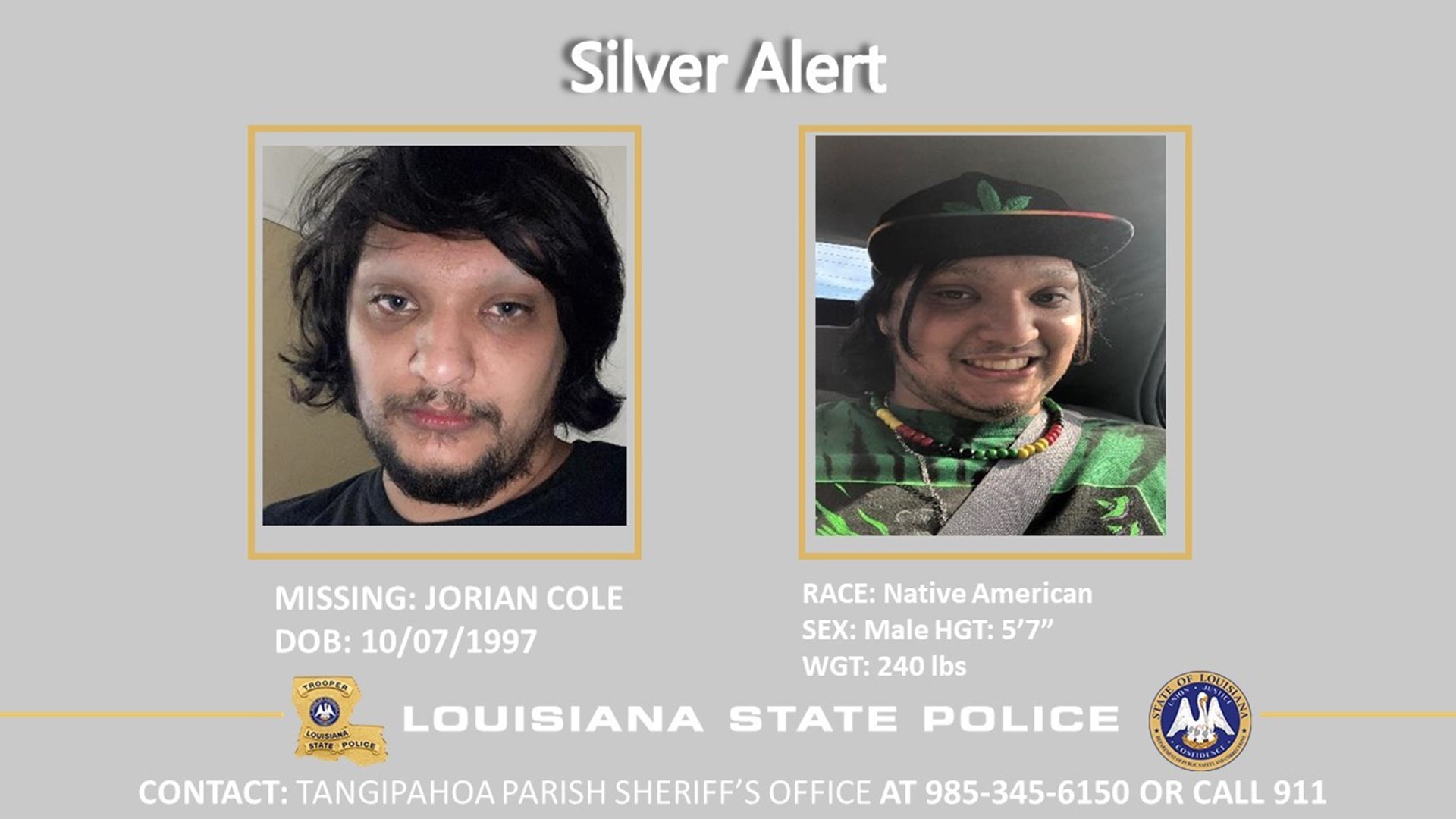 LSP: Silver Alert issued for 24-year-old autistic man out of Hammond ...