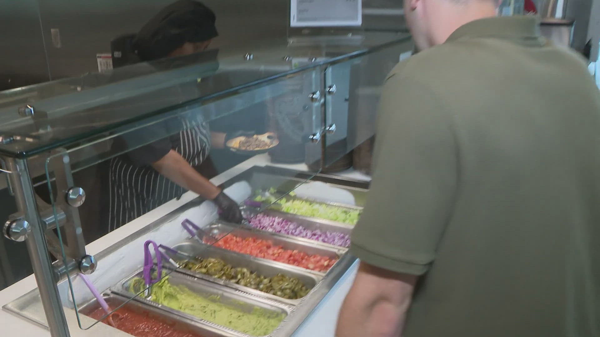 The Commons Dining Hall at Tulane University is not your grandfather's school cafeteria.