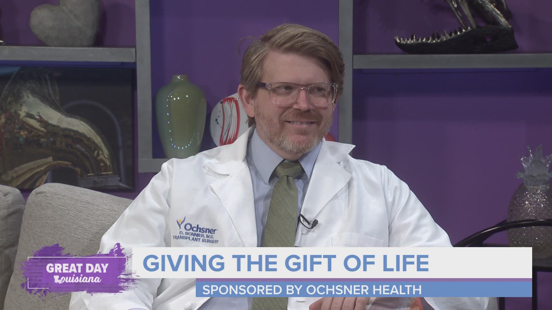 April is Donate Life Month and today we learn more about living organ donations thanks to Ochsner Health.