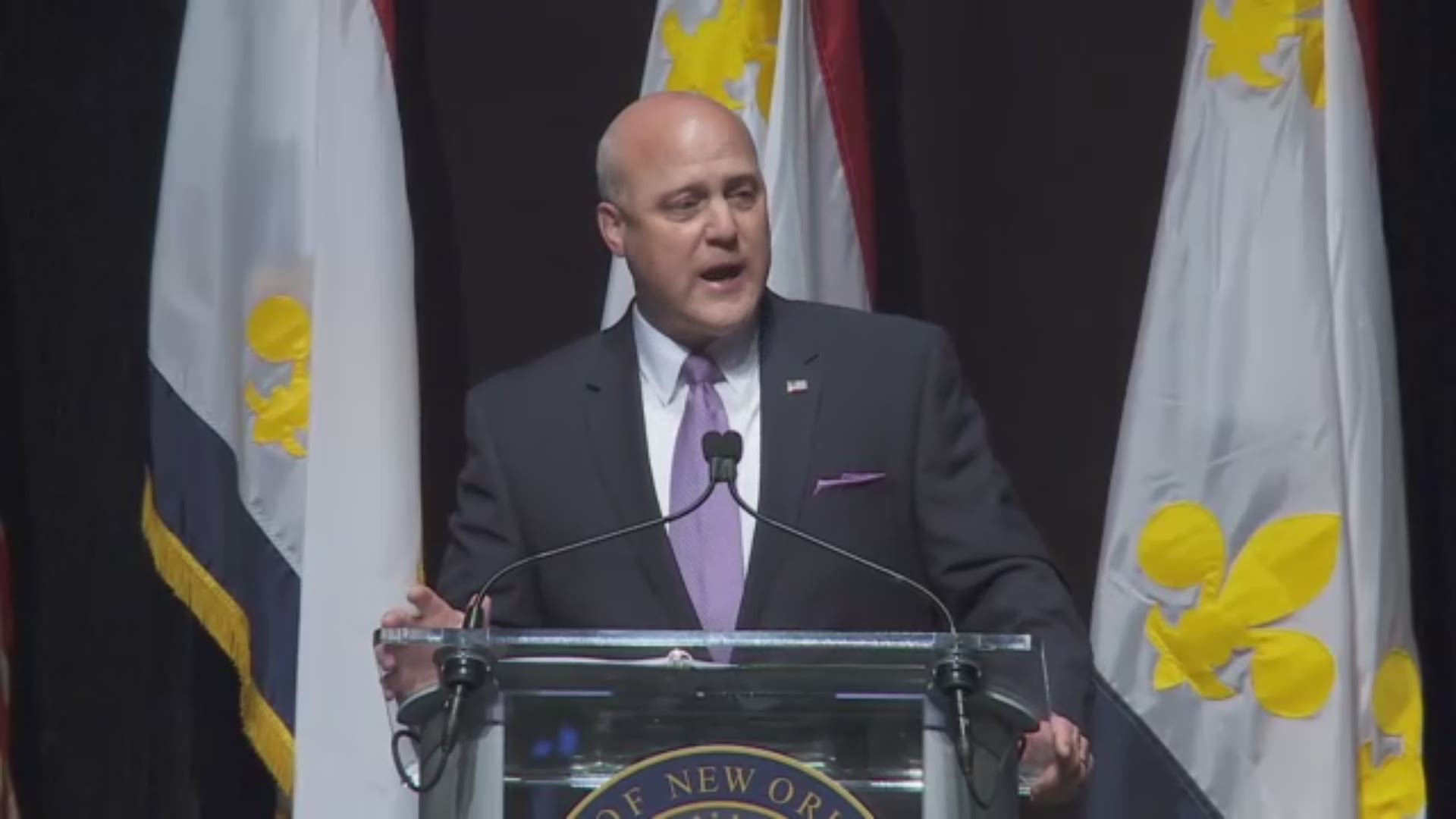Mayor Mitch Landrieu talks about the murders in the city since the death of Will Smith.