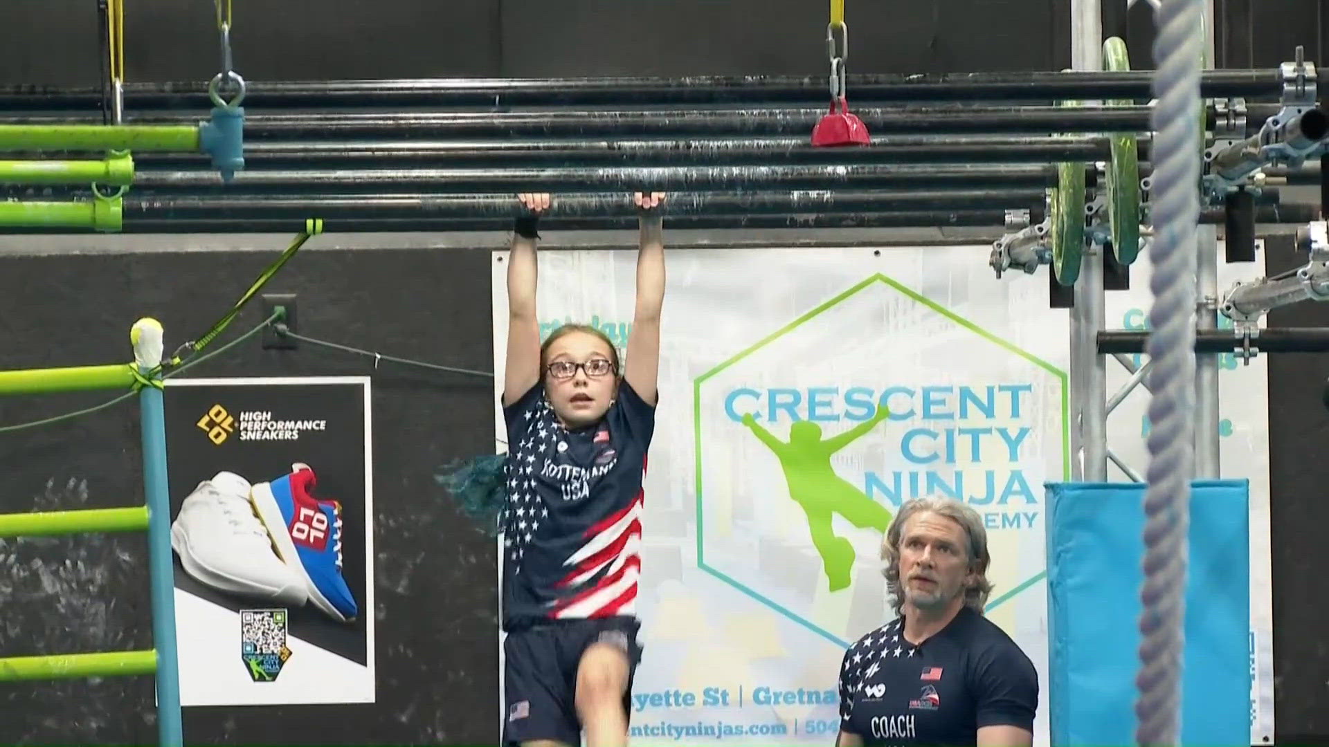 Crescent City Ninja Academy representing Team USA in world