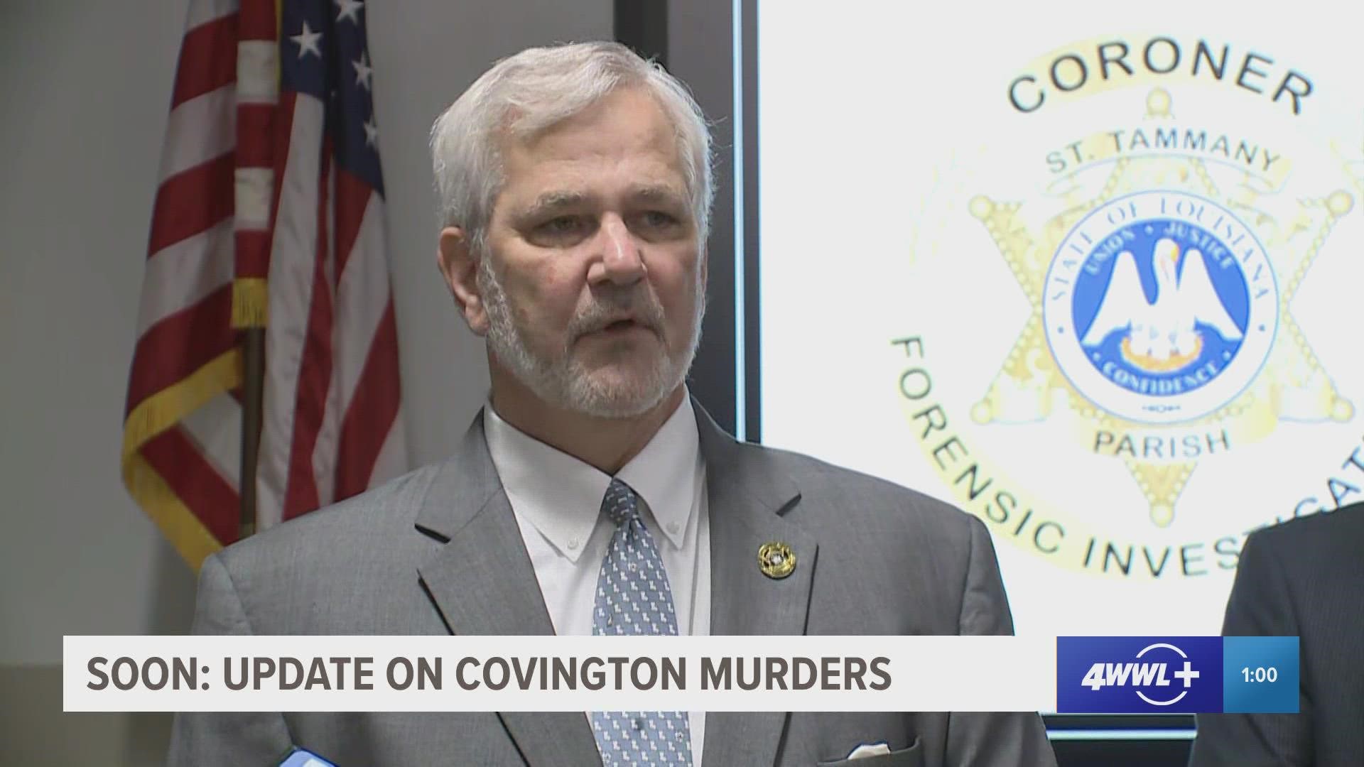 Covington police, coroner update double killing involving priest