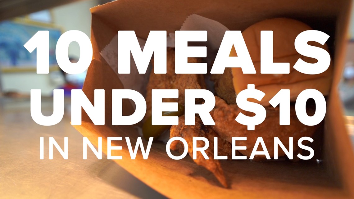 10 full meals for $10 in New Orleans - Vimarsana News