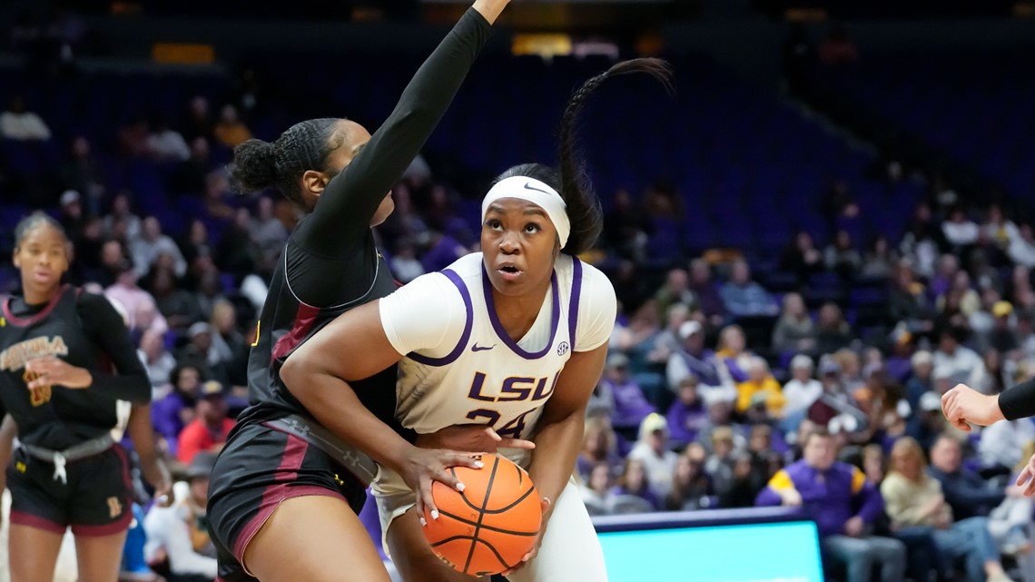 Aneesah Morrow of LSU named AP Player of the Week | wwltv.com