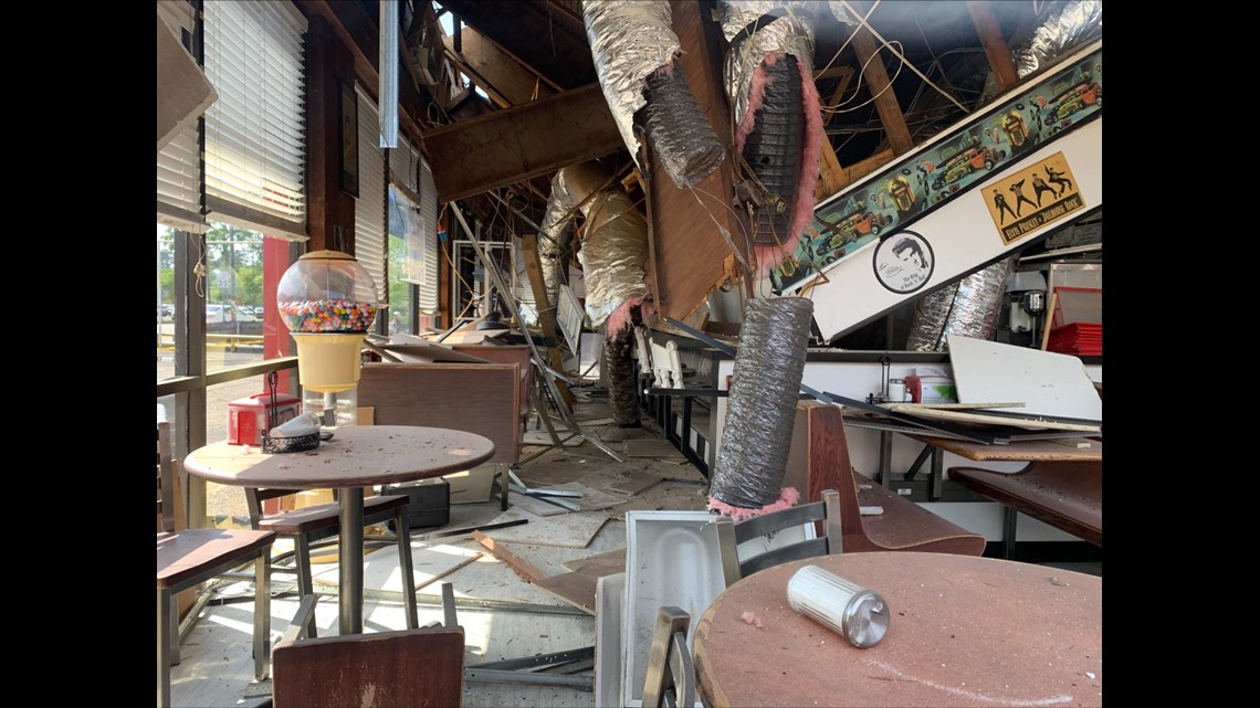 Butter Krisp Diner in Covington closed after roof collapse