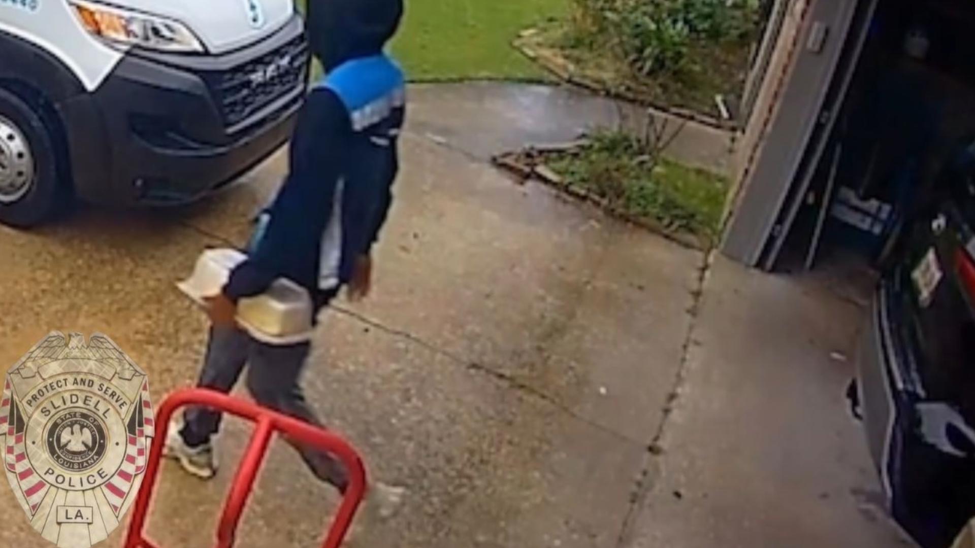 Kennard LeBeau, 22, is a delivery driver accused of stealing a birthday cake from a home in the Fountain Estates subdivision Monday afternoon.