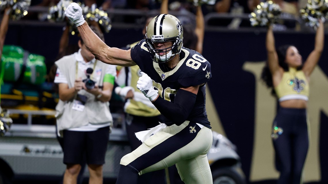 Jimmy Graham back with Saints after he was stopped by police