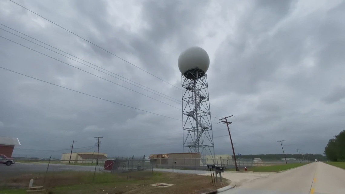 National weather service radar gets first test at new site wwltv