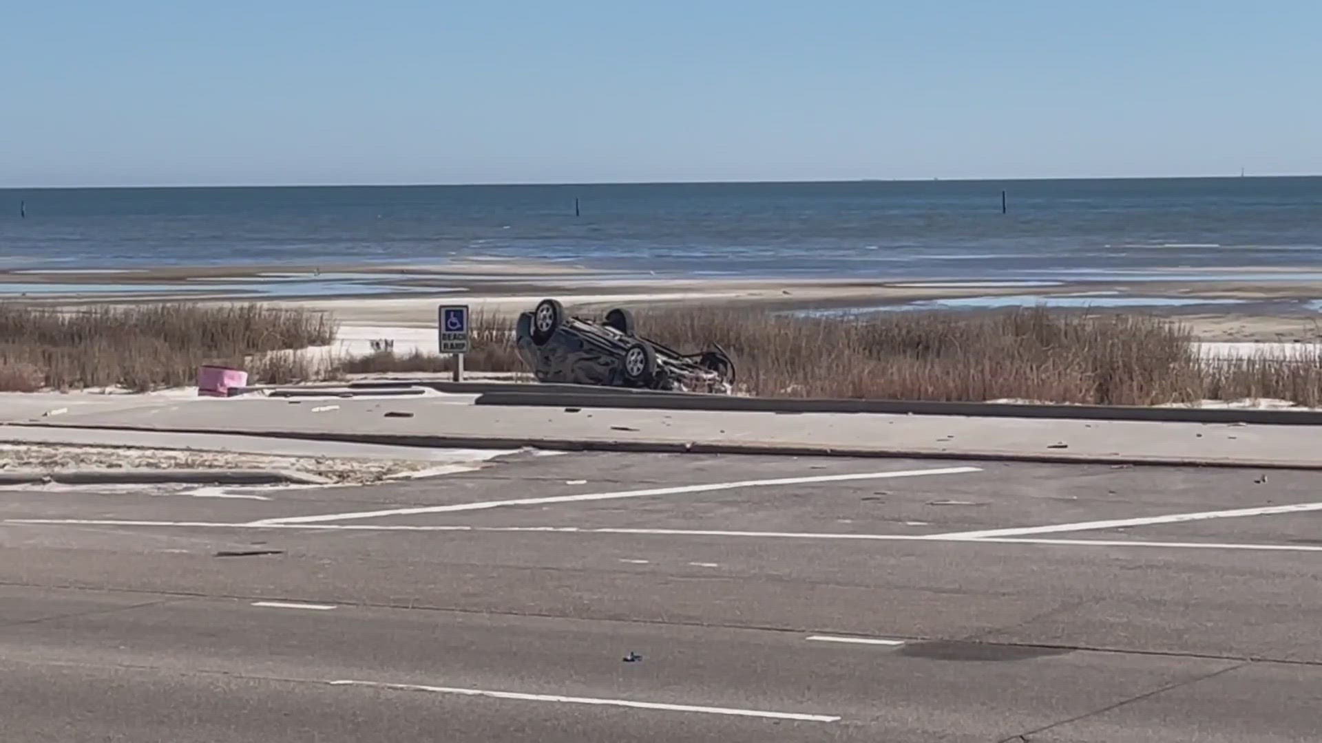 The victim was on the boardwalk at the time he was fatally struck by the suspects' vehicle...