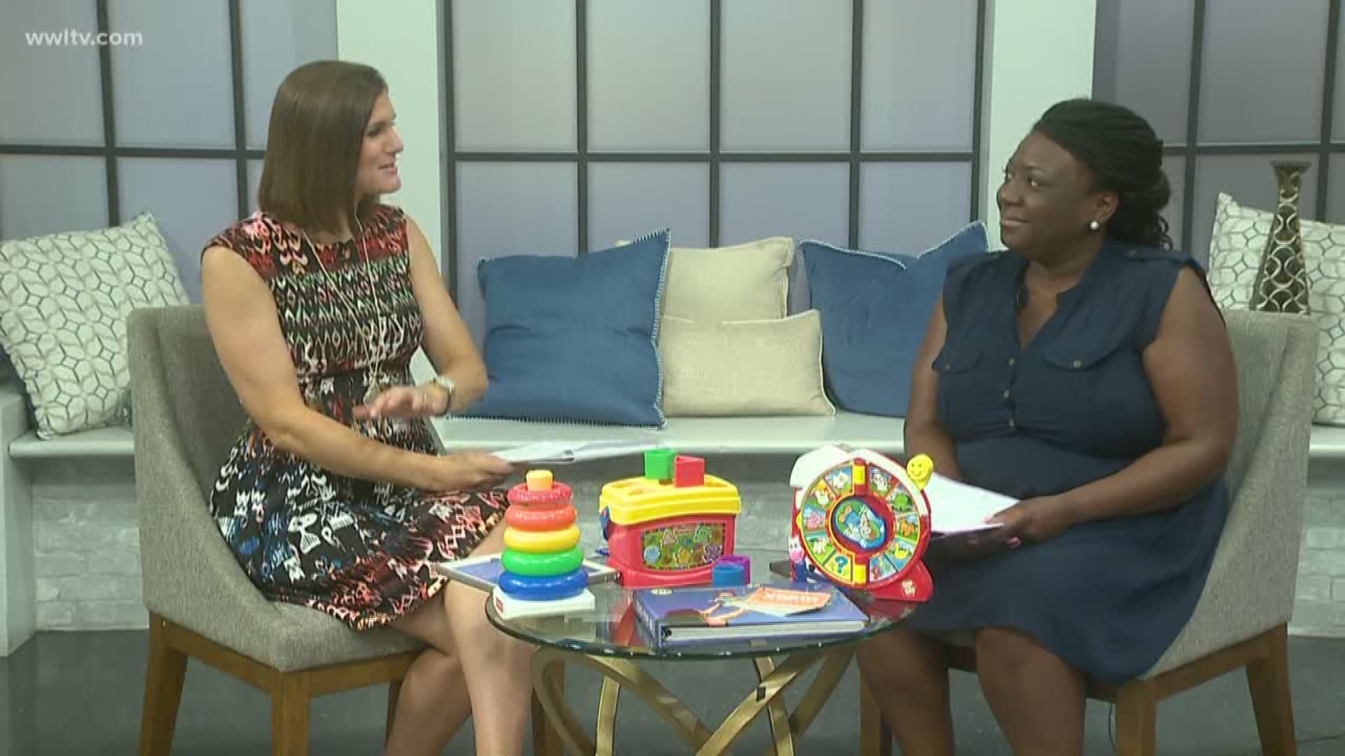 Shanelle Staten with the Parenting Center at Children's Hospital and Leslie Spoon discuss how best to engage children of all ages during the summer break.