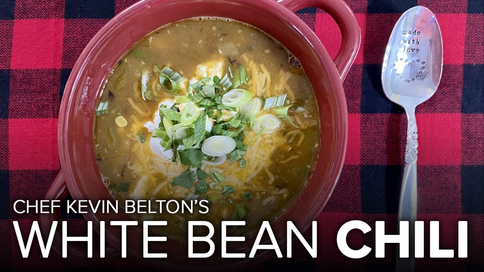 The first week of October is National Chili Week! So we're celebrating with a delicious White Bean Chili, perfect for when the weather gets a little cooler.