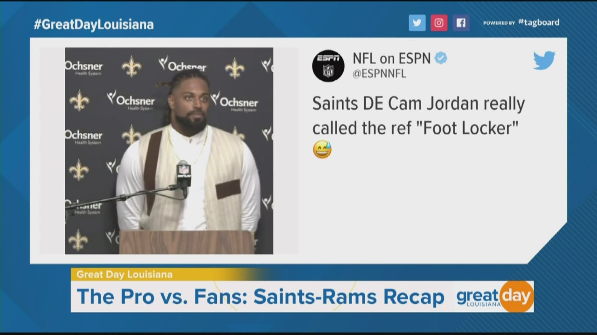 Marlon Favorite recaps the Saints vs. Rams game.