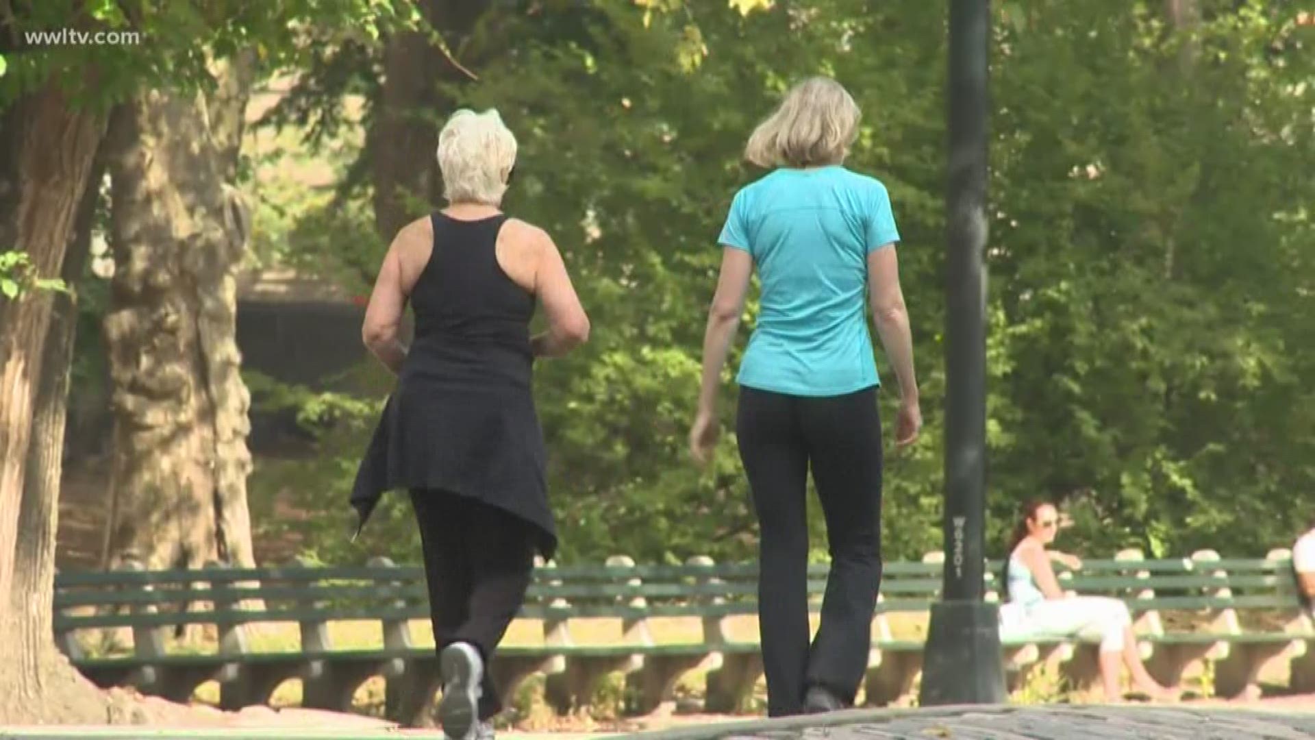 Mackie is helping to lower the risk of dying in older women by getting them to walk more.
