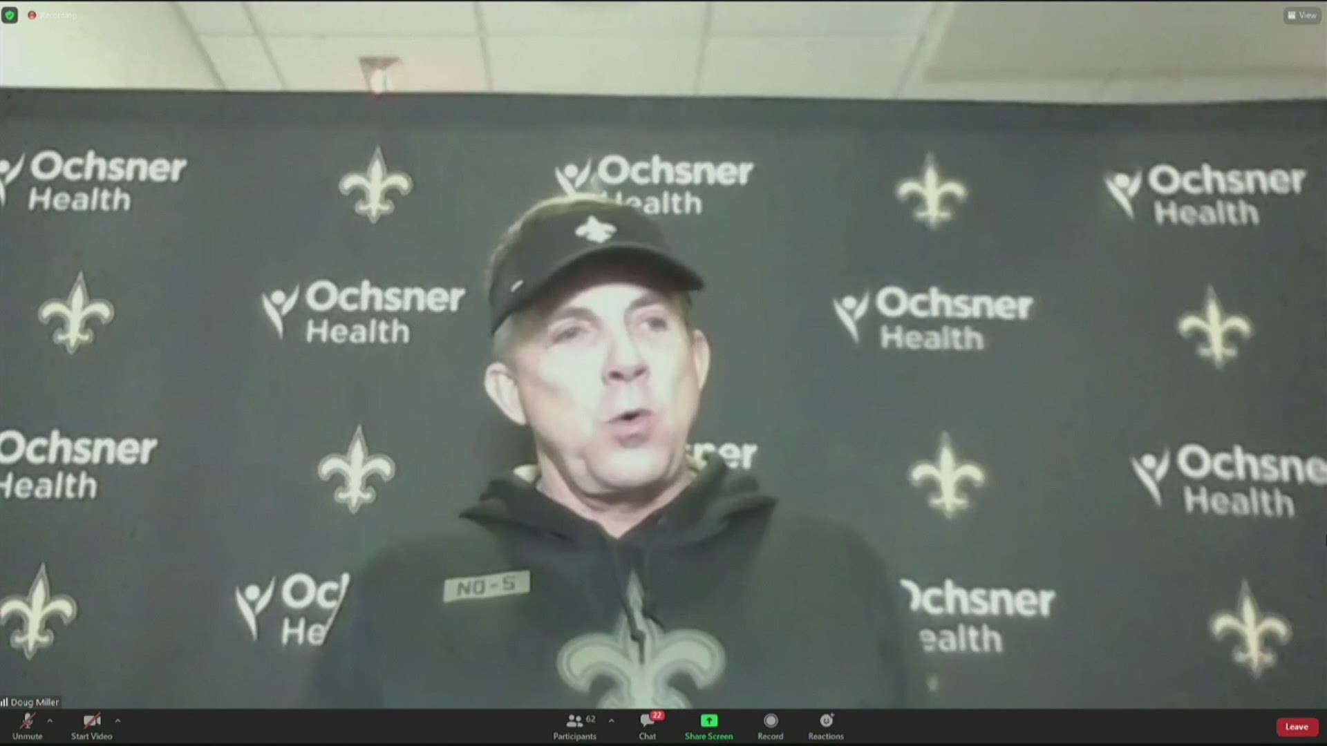 New Orleans Saints head coach Sean Payton talks about the wild card win over the Chicago Bears.