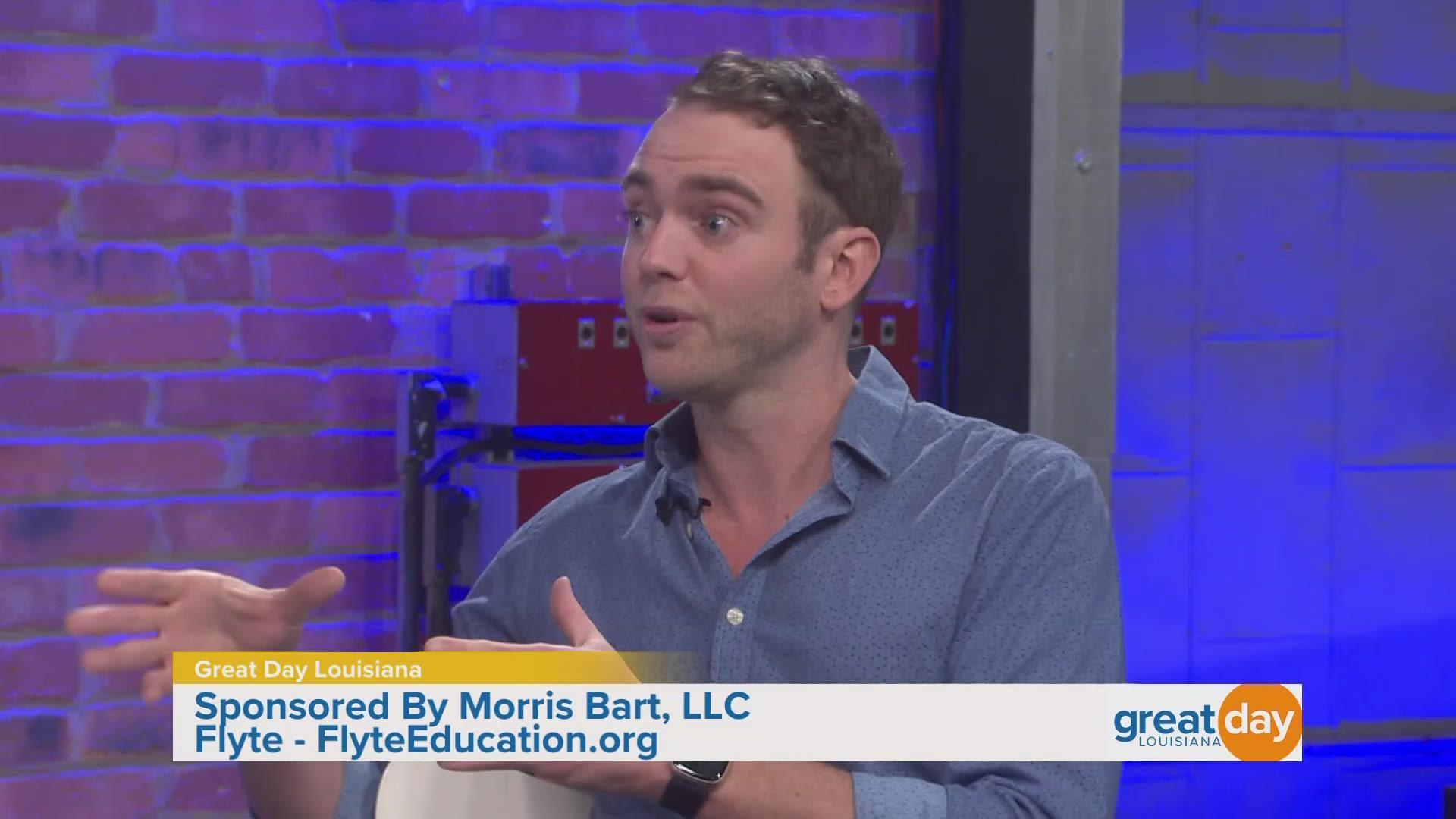 Morris Bart's Impact Give Back segment this month highlights FLYTE Education. Alexander Bigbie discusses their focus on financial education for small businesses.