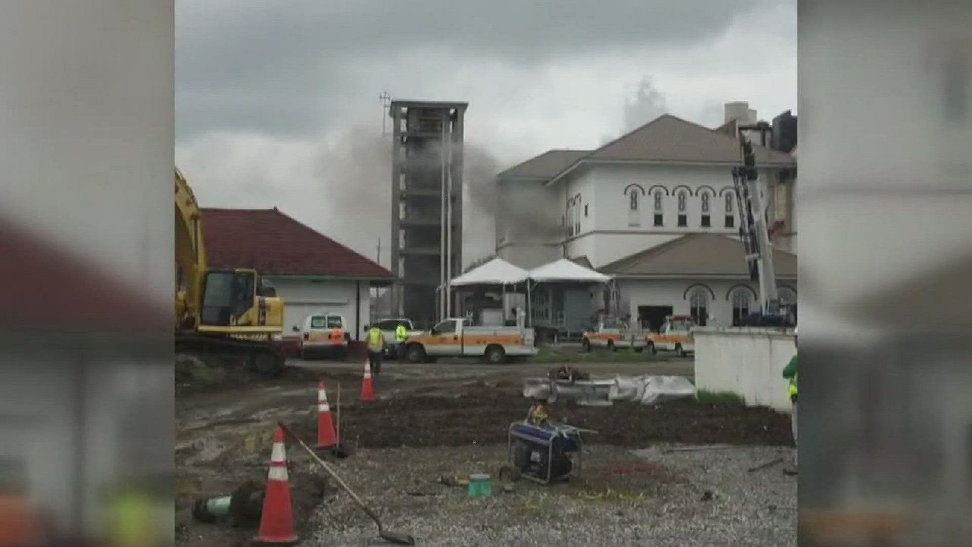 Turbine breaker blows at S&WB power plant, igniting electrical fire