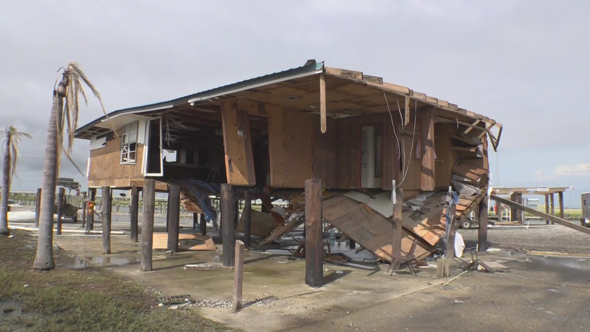 Longtime Louisiana bait shop destroyed by Ida, owner has no plans