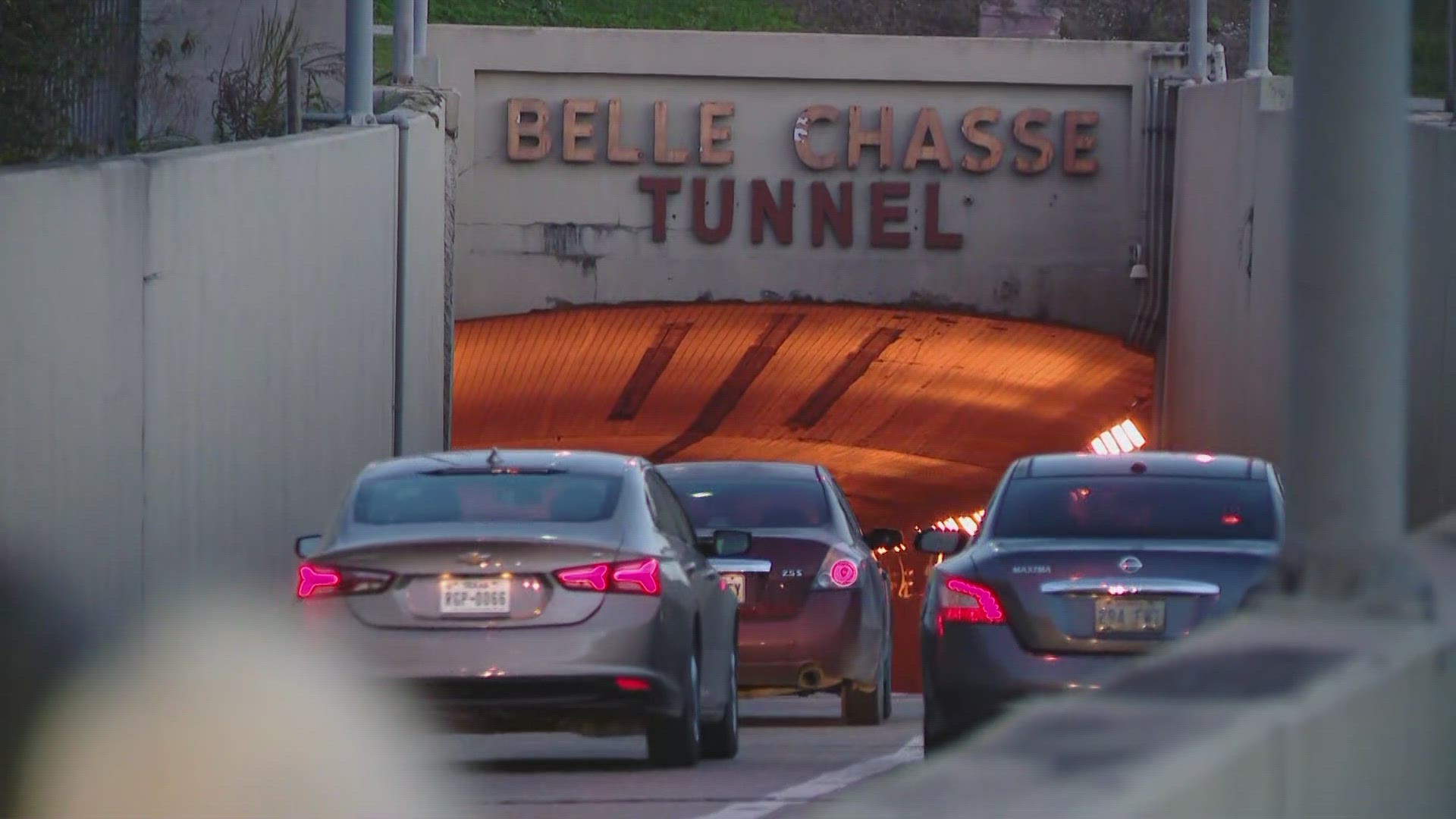 The Belle Chasse tunnel will be closing permanently as a new bridge over the water won't have to close to let ships pass.