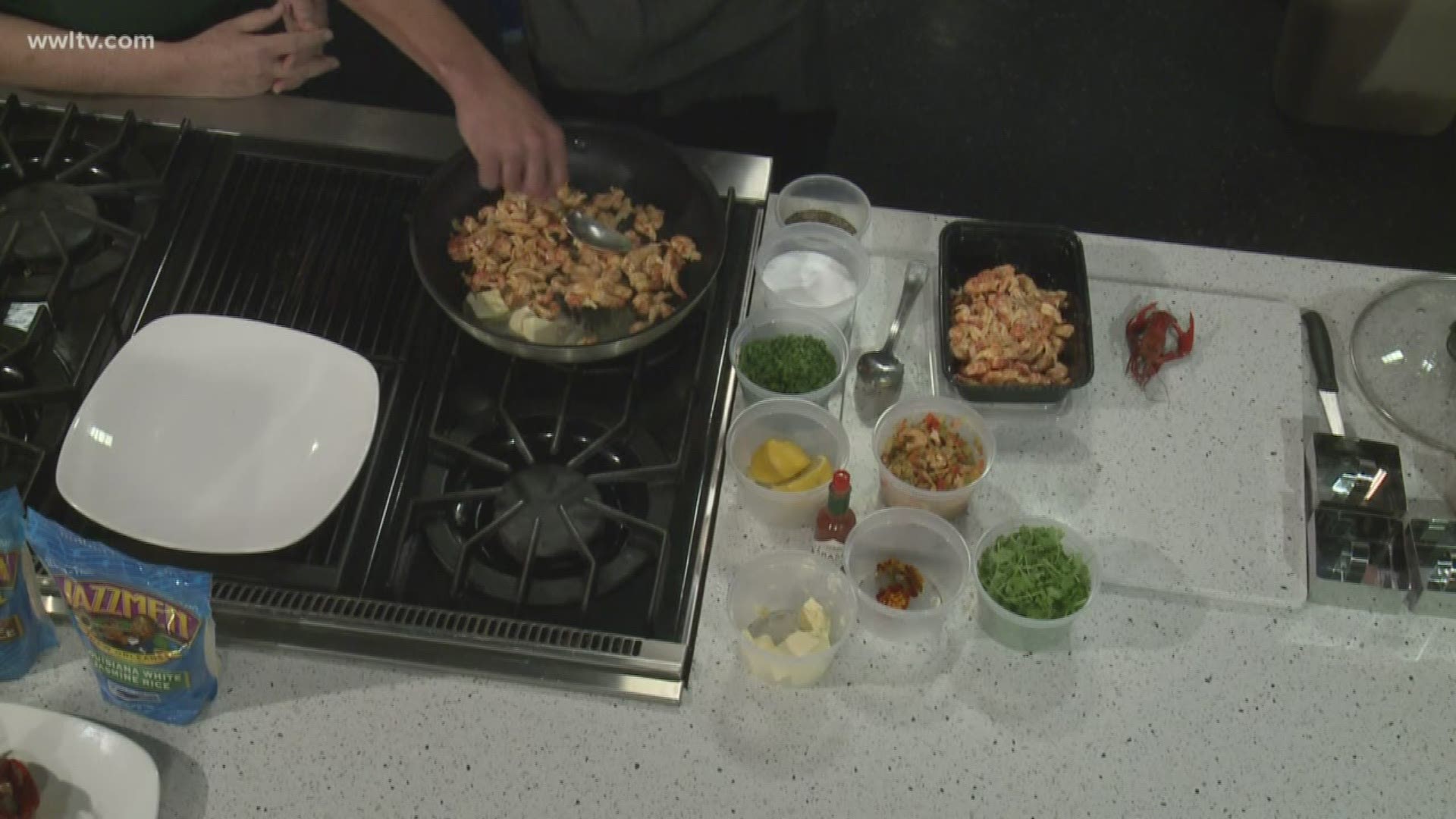 Chris Franklin is in the kitchen with Anthony Spizale and Liz Williams who have a spin on a New Orleans favorite.
