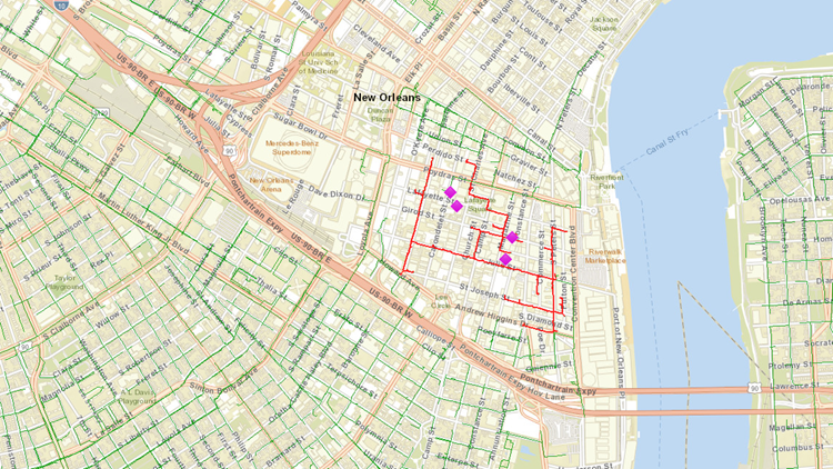 Power outage snarls traffic in New Orleans CBD early Monday wwltv com