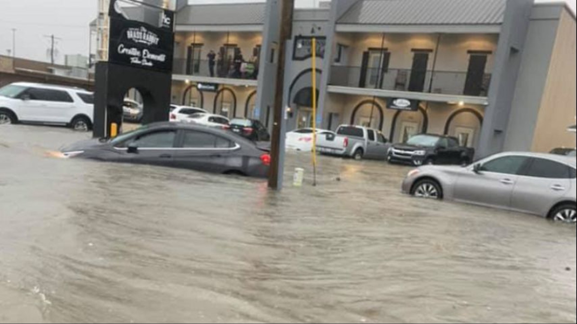 Streets, homes flood as heavy storms drop 12 inches of rain in Lake ...