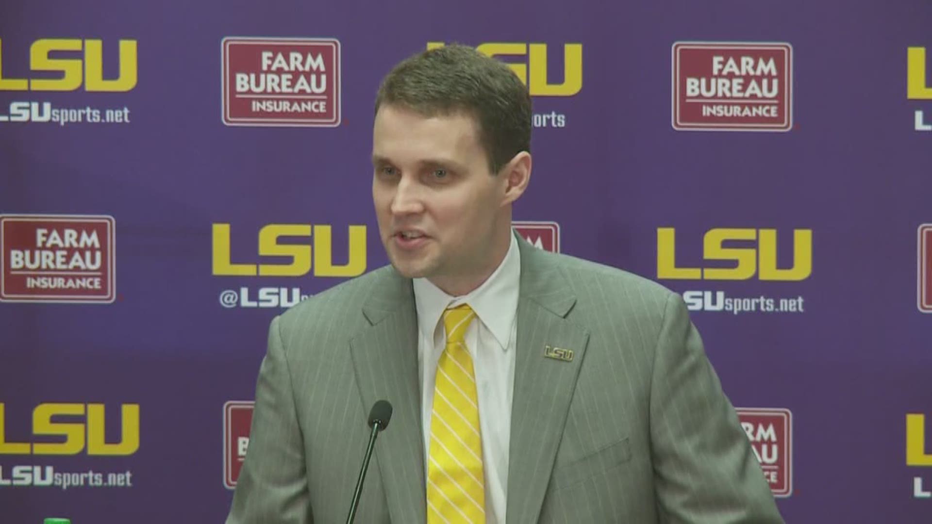 LSU's new head basketball coach, Will Wade, called the program 'a sleeping giant.'