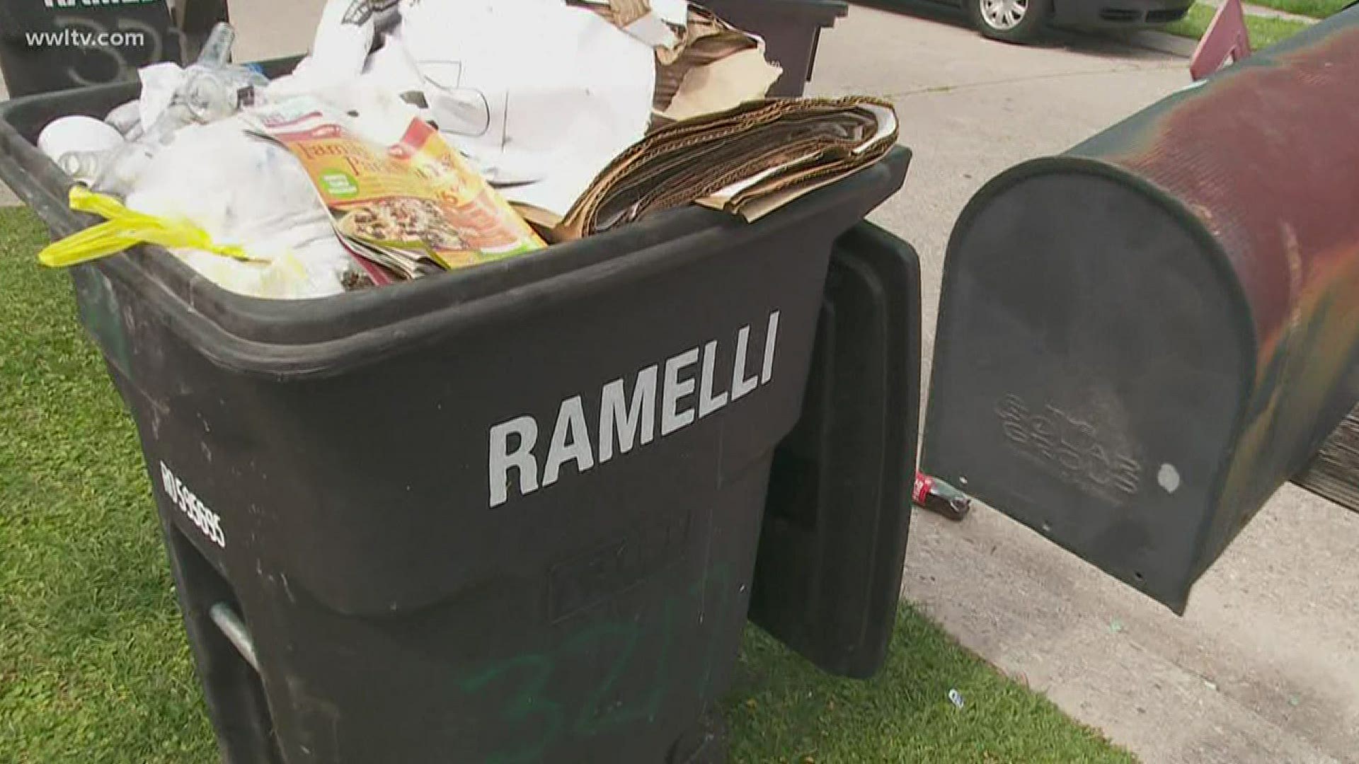 As Mother's Day crawfish boil trash was left rotting in the sun, the city fined Ramelli Waste, $11 million, or $500 per household, for refusing to pick up its cans.