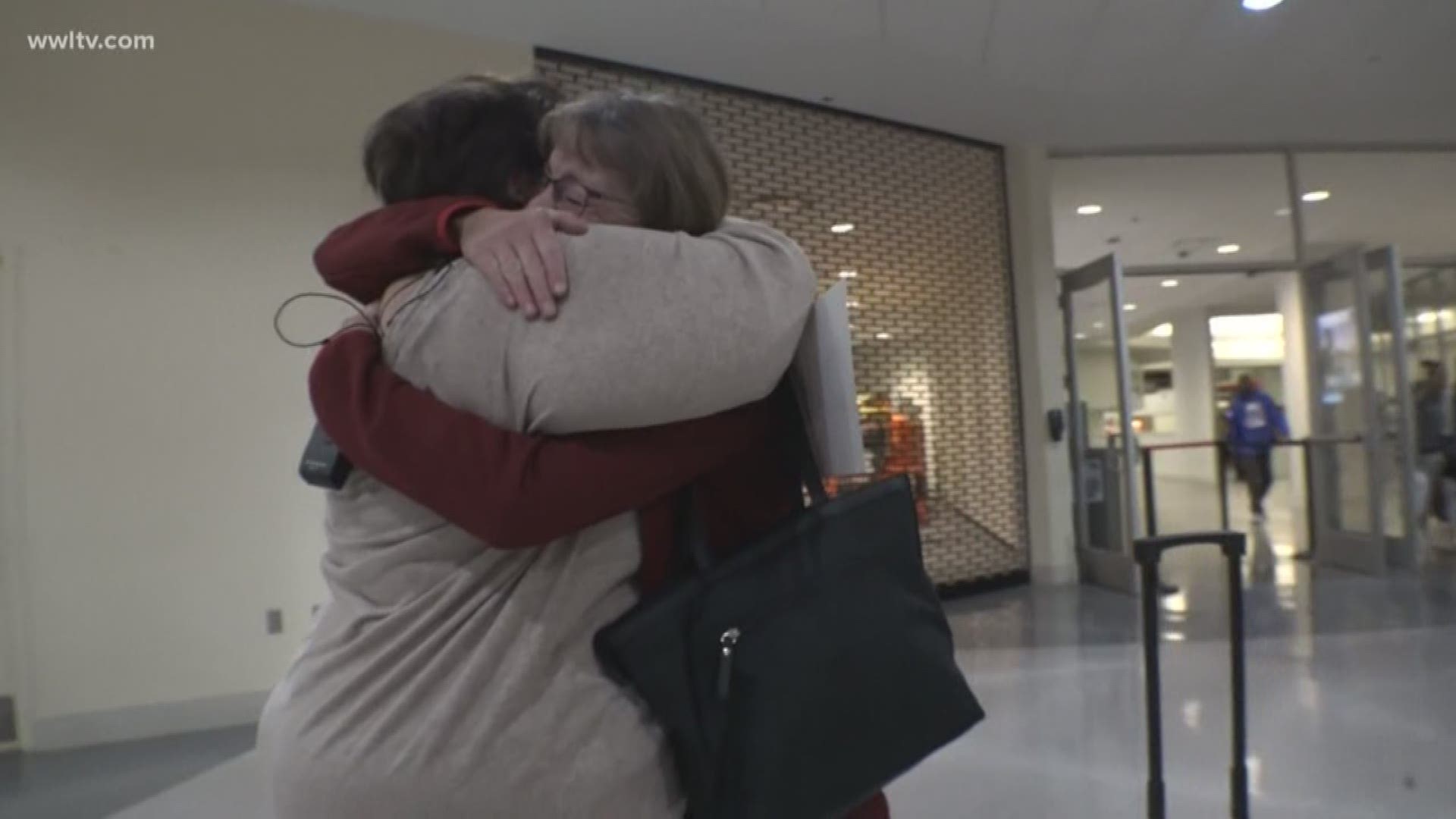 Two families and two hearts once divided, are now home for the holidays.