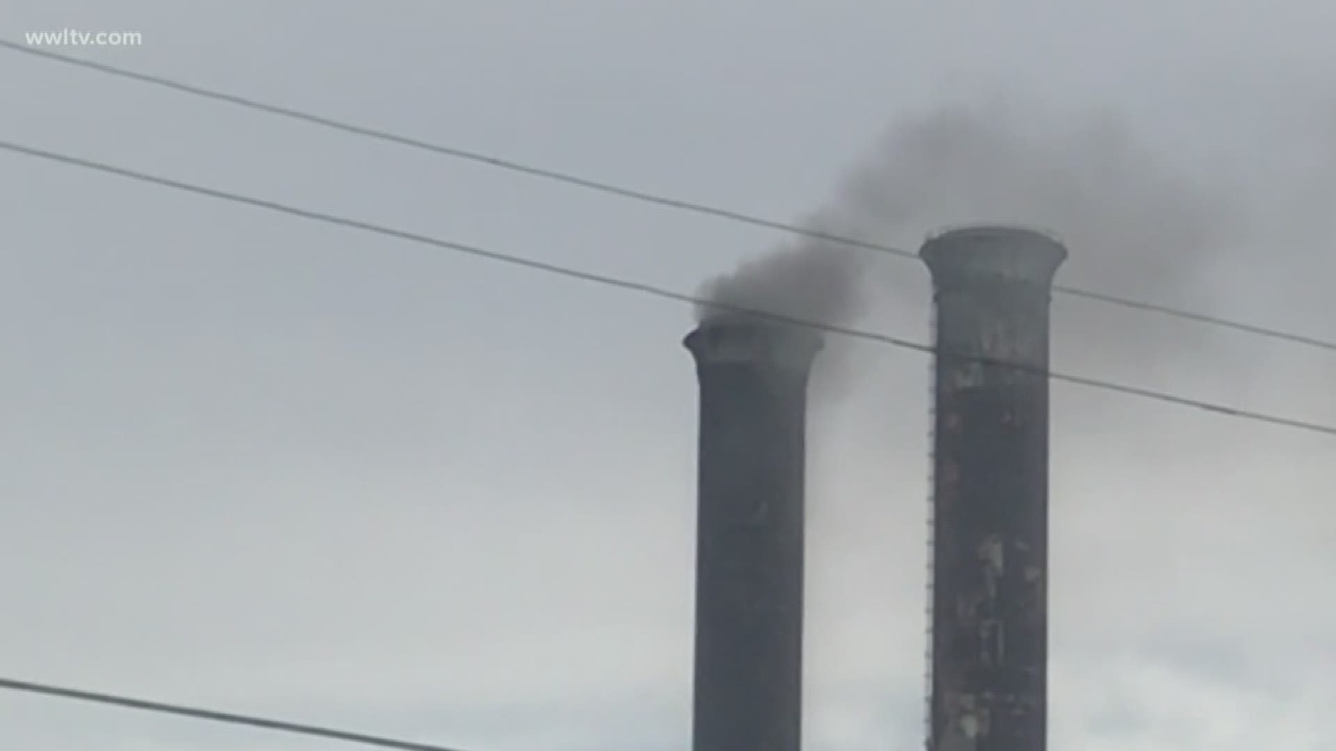 Neighbors concerned about black smoke from abandoned power plant
